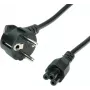 Cavo di alimentazione ROLINE per notebook connettore femmina nero - alimentazione/alimentatore - 0,8 m (19.08.1027)