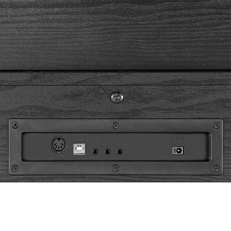 Pianoforte digitale Kruger & Matz KMDP-45P-BK — finitura nero opaco, tasti pesati