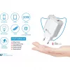 Alcasa PCA-W003W caricabatterie per dispositivi mobili bianco (PCA-W003W)