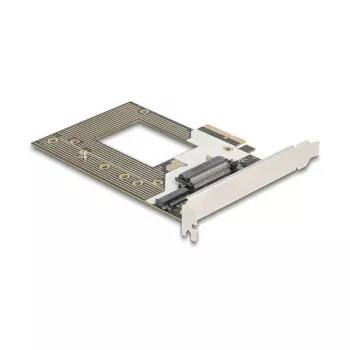 Scheda adattatore M.2 / U.2 interna DELOCK 90854 — PCIe 4.0 (host: PCIe, uscite: M.2 Key M 110 mm, U.2)