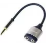 LogiLink splitter audio jack stereo mini femmina a jack stereo mini maschio 18 cm