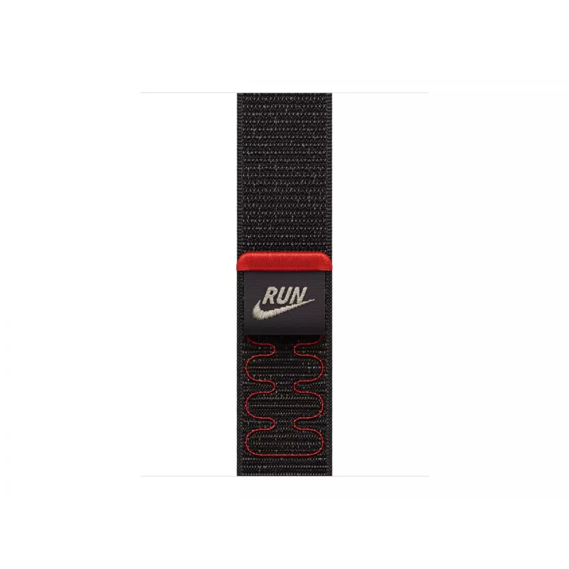 Cinturino Apple Nike Sport Loop nero nylon, poliestere riciclato, spandex