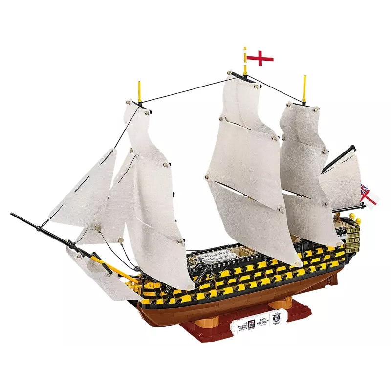 Kit da costruzione Cobi HMS Victory — 2.517 pezzi, modello dettagliato di veliero storico