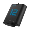 Batteria al litio per GoPro Hero 12/11/10/9, Telesin (blu)