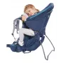 Zaino porta bebè Deuter Kid Comfort Pro, blu, poliammide, max. 22 kg, protezione solare, tasca laterale