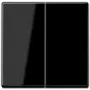JUNG A 595 SW - Pulsante - nero - duroplast - IP44 - 55 mm - 55 mm