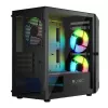 Case per computer Logic Concept Portos Mini ARGB Micro ATX nero