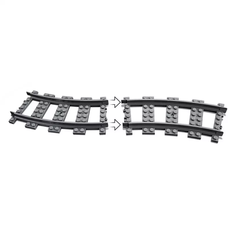 Set da costruzione LEGO City 60238 – scambio ferroviario e accessori per set di gioco
