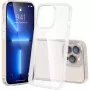 Nevox StyleShell SHOCKFlex 2377 custodia per iPhone 16 Pro Max, TPU/policarbonato, trasparente