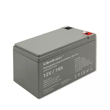 Batteria AGM Qoltec 53076 | 12V | 7Ah | sicurezza