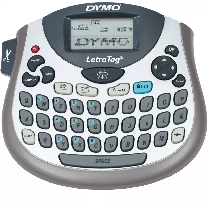 Etichettatrice Dymo LetraTag LT-100T con tastiera QWERTZ, etichettatrice termica portatile