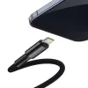 Baseus cavo intrecciato ad alta densità Type-C a Lightning, PD, 20W, 1m (nero)