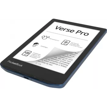 PocketBook Verse Pro e-book reader touchscreen 16 GB Wi-Fi nero, blu