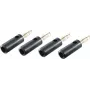 shiverpeaks BS56200-4S connettore a banana nero (BS56200-4S)