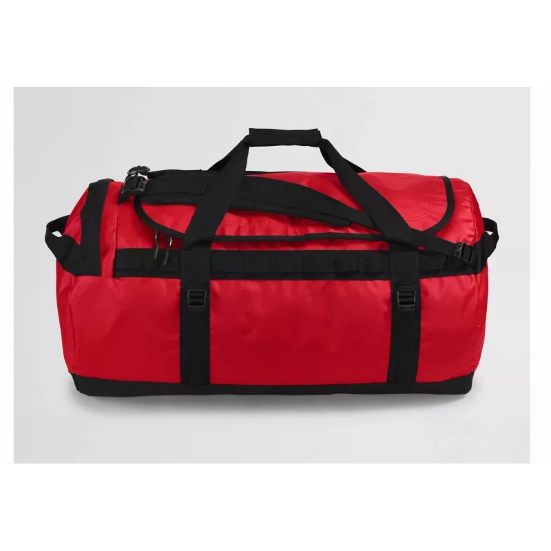 The North Face Base Camp Duffel L Borsa da viaggio 95 L poliestere nero, rosso