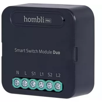 Interruttore smart Hombli HBMD-0100 nero AC 100-240V