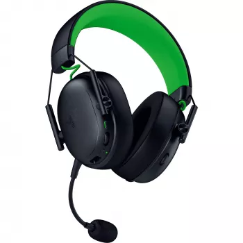 Cuffie Razer BlackShark V3 X HyperSpeed — con filo e senza fili (USB-A, Bluetooth), over-ear, 20–28 kHz, 270 g, nero/verde
