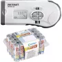 VOLTCRAFT tester batterie MS-229 LCD + Conrad energy batterie alcaline Mignon set da 24