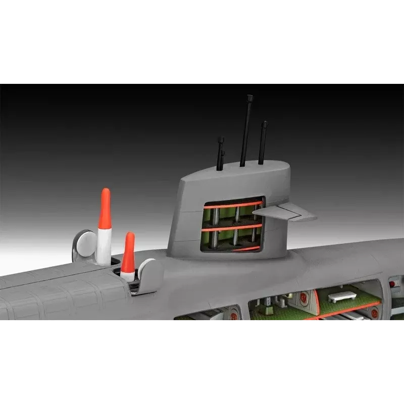 Modello in plastica nave REVELL S.S.B. Abraham Lincoln scala 1/253 kit