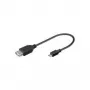 Wentronic Goobay adattatore USB 2.0 Hi-Speed, connettore femmina USB 2.0 (Type-A), 0,2 m - connettore femmina USB 2.0 (Type-A) > connettore maschio USB 2.0 Micro (Type-B) (95193)