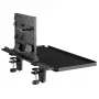 Mensola da scrivania NanoRS RS174 — mensola compatta per monitor/minuteria, portata 20 kg
