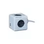Distributore di corrente Allocacoc 1406GY/DEEUPC 1,5 m 4 prese AC grigio bianco