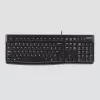Logitech Desktop MK120 combo, nero, con filo, layout svizzero, 920-002504