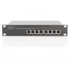 Switch DIGITUS 10 pollici Gigabit Ethernet 8 porte unmanaged - 8x Gigabit RJ45, montabile in rack