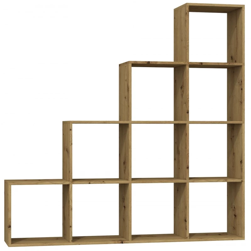 Libreria da soggiorno Topeshop STEP ARTISAN 4X4