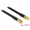 DeLOCK 15m Cavo coassiale CFD200 SMA