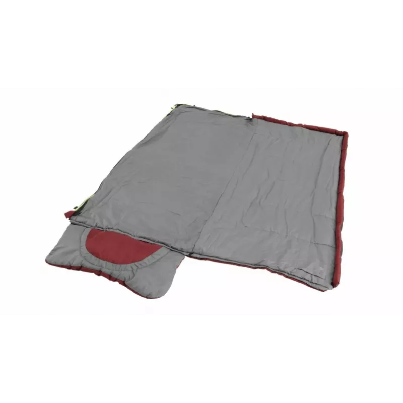Sacco a pelo Outwell Contour Junior rettangolare poliestere 170 cm x 70 cm, rosso