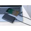 AUKEY CB-BAL5 cavo intrecciato 3 in 1, Micro USB / USB-C / Lightning, 1,2 m, nero