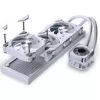 Dissipatore CPU liquido all-in-one PHANTEKS Glacier One 360D30 X2 DRGB 360 mm bianco