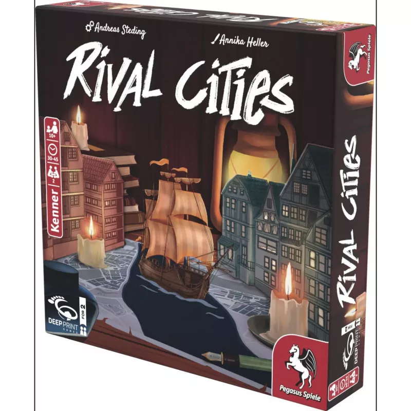 Deep Pint Games Rival Cities, gioco da tavolo
