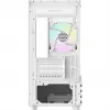 Case PC Micro Tower THERMALTAKE View 170 WS ARGB Snow — Micro ATX, bianco, 2x120mm laterale, 1x120mm posteriore, alimentatore in basso, supporta 2,5 pollici/3,5 pollici