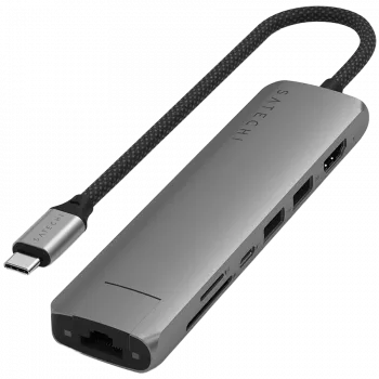 Adattatore Satechi 7-in-1 USB-C con Ethernet