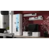 Cama supporto TV SOHO 140 bianco/bianco lucido