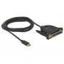 Cavo parallelo DeLOCK 62980 nero 1,8 m
