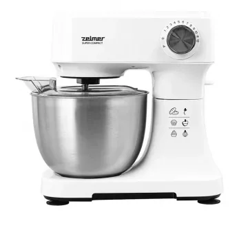 Impastatrice planetaria Zelmer ZKR1340 - 600 W, ciotola da 3,5 L, bianca