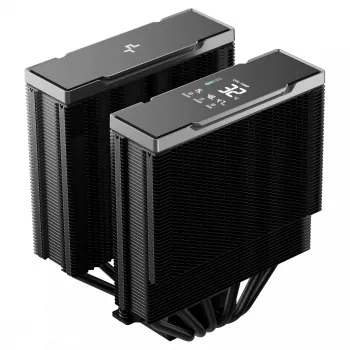 Dissipatore ad aria DeepCool AK620 G2 Digital NYX, ventola da 120 mm, pressione aria max 2,78 mmH2O, 144 × 127 × 159 mm, nero