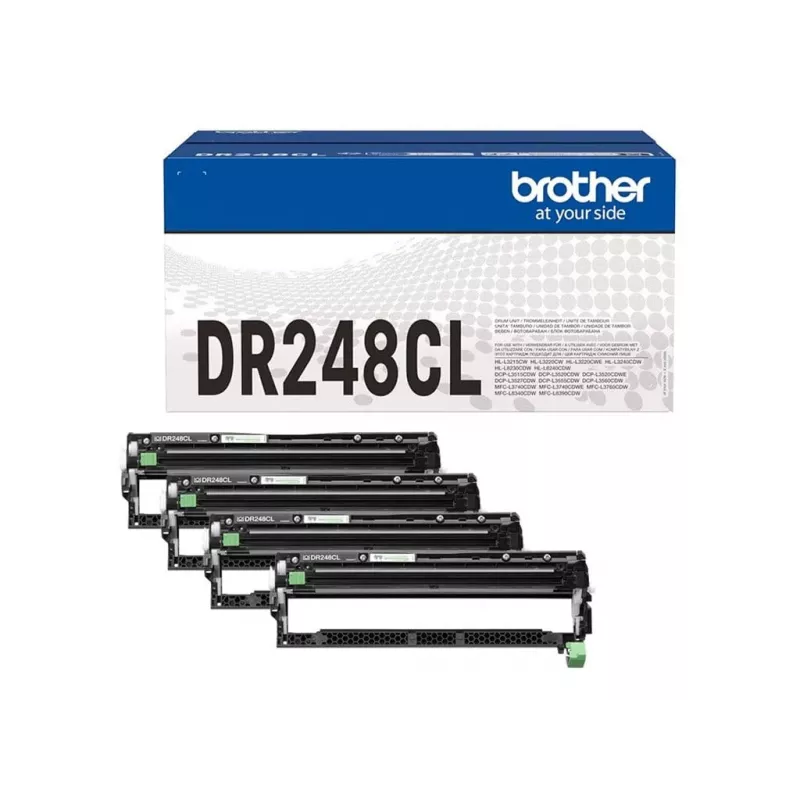 Brother DR-248CL Tamburo per stampante originale 4 pezzi multipack