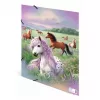 Cartellina HERMA con elastico A3 cartone Horse World