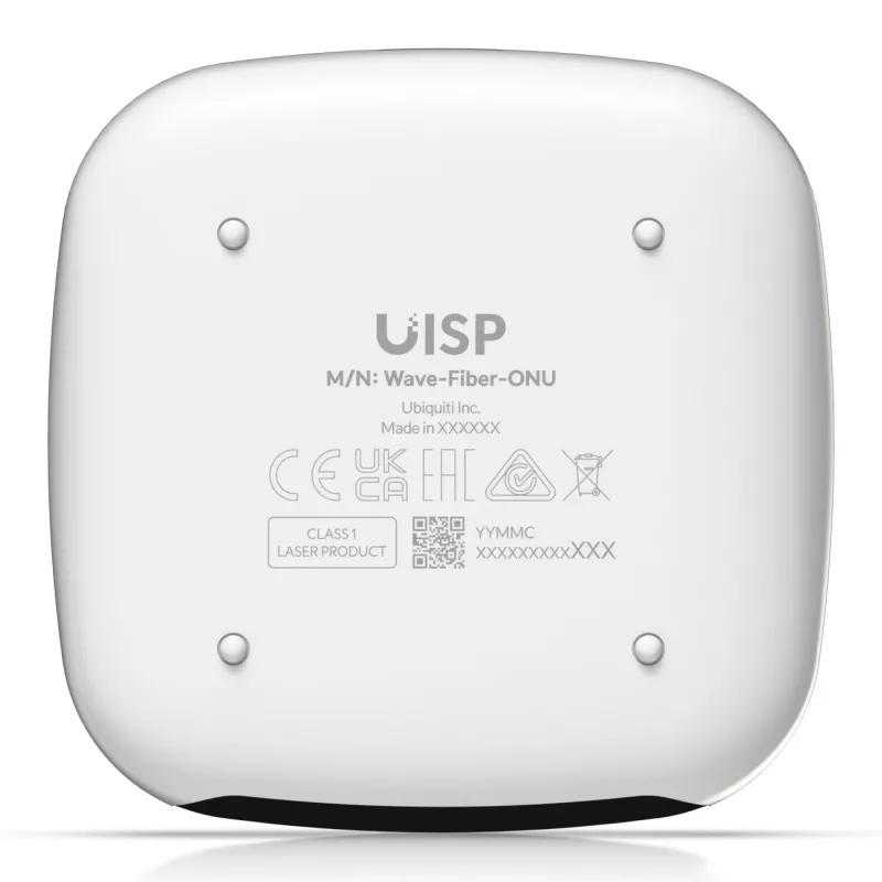 Unità ottica di rete UBIQUITI WAVE-FIBER-ONU con porte Gigabit Ethernet