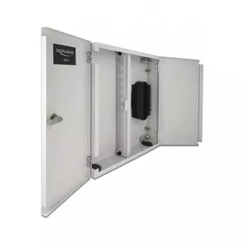 Scatola di distribuzione a parete in fibra ottica DeLOCK 86837