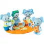 Hape famiglia di elefanti figura da gioco