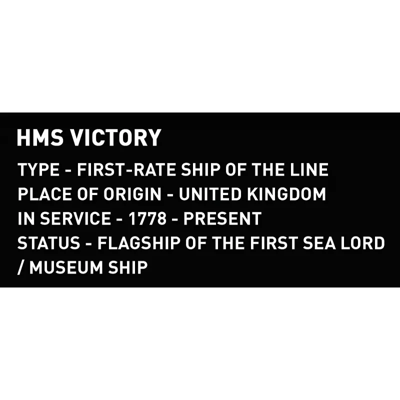 Kit da costruzione Cobi HMS Victory — 2.517 pezzi, modello dettagliato di veliero storico