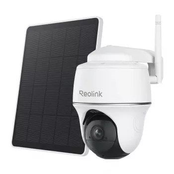 Reolink Argus serie B420 telecamera di sicurezza WiFi a batteria con pannello solare Lite (BWPT2K01SPW)