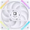 Ventola case 120 mm Jonsbo HF2-120 bianco — reverse blade, PWM, ARGB