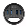 Hub USB DeLOCK 64153 Type-A 5000 Mbit/s nero