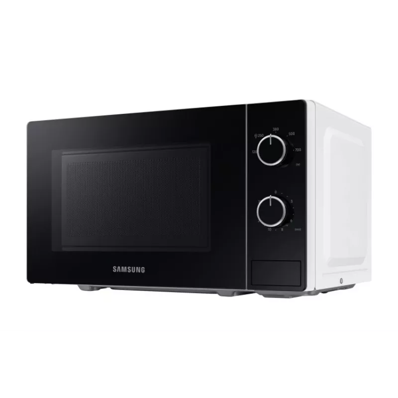 Microonde solo Samsung MS20A3010AH, da piano, capacità 20 L, 700 W, manopola, nero